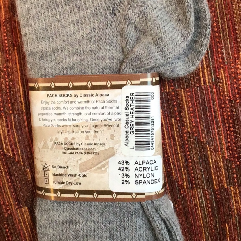 Paca Socks Alpaca Casual Socks - Picture 6 of 8